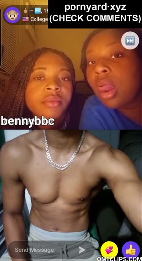 Slim teen amateur reacts to homemade video