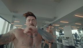 Zeid and Kyle gym fuck