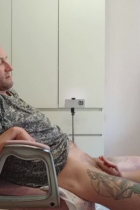 Wife Watches Mother-in-law Doing Deep Blowjob and Swallowing Cum