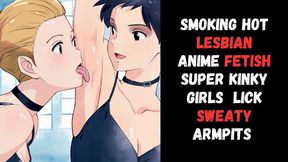 fit sexy lingerie lesbian lover manga anime fetish pit obsessed girls lick sweaty armpits