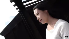 Perfect ballerina body Japanese hotwife onsen vacation