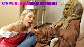 ”Nathan Bronson & Lily Larimar Turn Their Scarecrow Into a Naughty Adventure with Kylie Rocket”