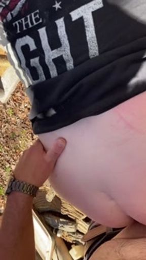 Fucking Megan POV Outdoors