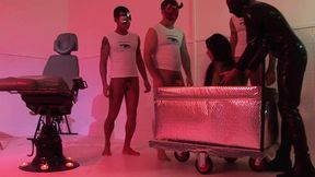 Gangbang sex with Lisa Rose a slut gets all her holes filled