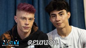 NastyTwinks - Reunion - Luca Ambrose returns after being away for a week from Harley Xavier Hot Raw Intimate Fucking ensues