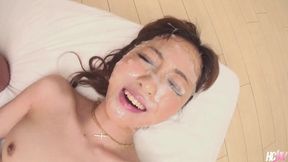 Asian beauty Anri Hoshizaki gets gangbanged and creampied