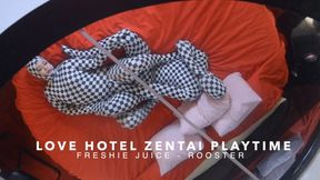 Love Hotel Zentai Playtime and Dryhumping!