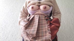 A Married Woman Masturbating Lewdly Outdoors