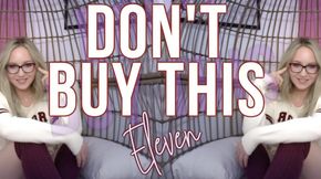 Don’t Buy This Eleven