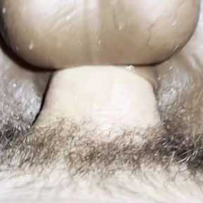 POV micro cock in balls deep