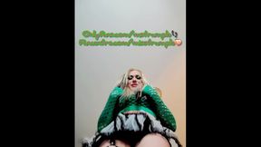 St. Patrick's Day POV Femdom Giantess Crush Fetish Face Trample, Face Smother & Facesitting Mistress