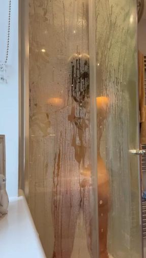 Hotwife in shower