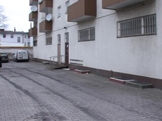 Picked up German golden-haired screwed in the bedroom