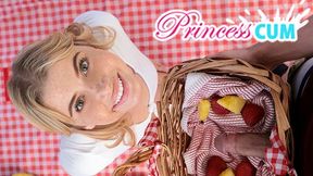 Princess Cum featuring Ricky Spanish and Stella Luxx's seduction movie