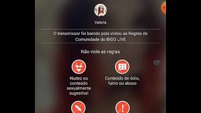 Transparencia na live