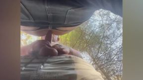 Daddy's Huge Uncut Cock Raw Destroys Bent Twink Ass In Woods