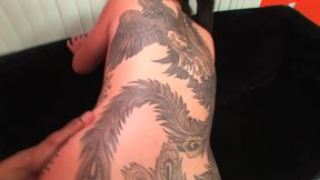 Silly Asian girl enjoys her first big black cock