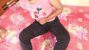 Bangladeshi Girl Self Press Her Boobs