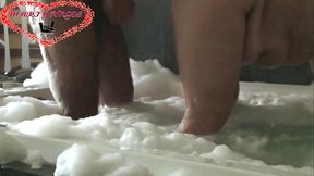 Despues del trabajo me voy con mi amigo al hotel