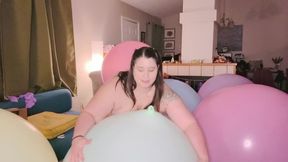 BBW Bursts 36 inch Pastel Balloons