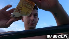 Gay Roman PerezXX anally drills hard outdoor by Nico Vegas