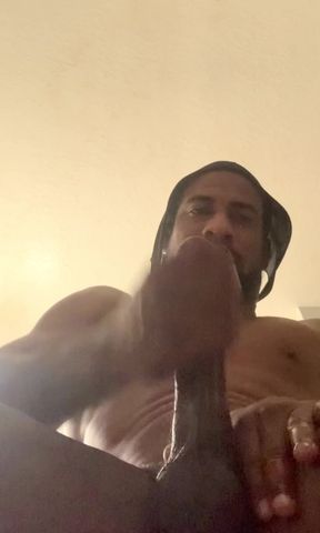 Stroking This BBC Until It Bursts with Cum