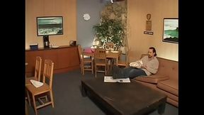 Amateur teen teacher gives rough and steamy blowjob in POV