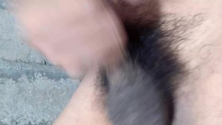 I sat in the bathroom and removed the cum from my giant pen indian