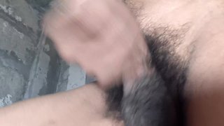 I sat in the bathroom and removed the cum from my giant pen indian