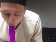 gag me with your cock daddy, please!