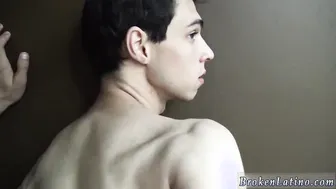 Young Latino twink gets hardcore anal in first gay hookup