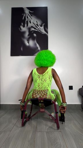 Bouncing on a Massive Cock with Heels on Should Be Studied, Hot Asf
