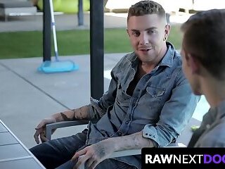 Gay Scott Finn's eagerness to suck off hung twink Danny Gunn