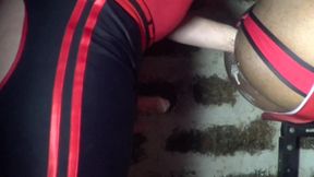First session in gangbang in Keller Paris, pt. 1