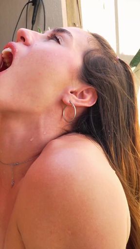 Personal Toilet, Bottomless Barrel! Yellow Pee, Training Day 1, Swallow Nonstop!!