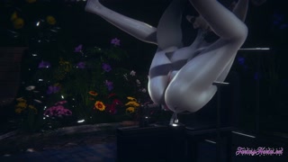 Resident Evil Hentai - Lady Dimitresku in a Anal sexual machine