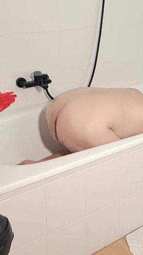 My Red Latexhands Are Deep in Your Asshole