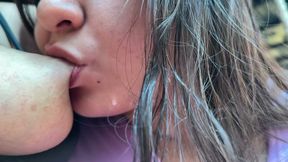 POV: Waking Up Girlfriend &amp; Best Friend to Share Fresh Warm Milk