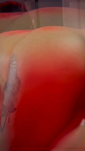 Emotional moment from &quot;Dominatrix Mistress April - A slave day at the beach&quot;