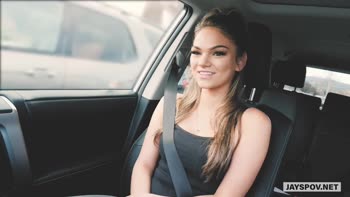 Athena Faris Takes Jay's POV in Reverse Cowgirl Creampie Ride