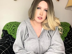 Amateur blond girl with big boobs getting fucked