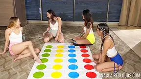 Wednesday Nyte, Anna Claire Clouds And Giselle Amore - Nude Twister