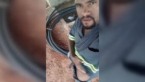 Masturbating in Secret at Work