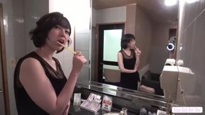Tall 170cm Slender Hostess Teases Until Desire Takes Over and Ends in Creampie