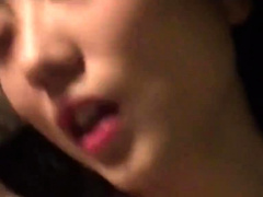 Petite Asian girl spreads her legs for a hard banging in POV
