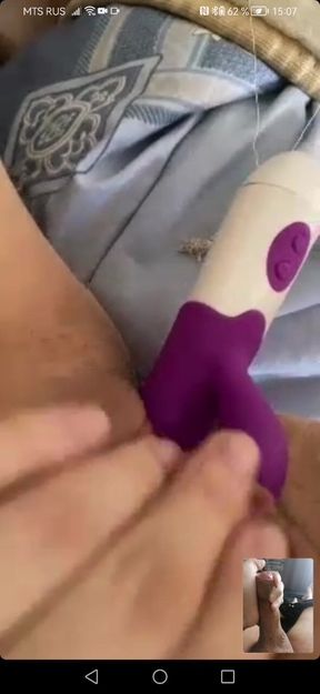 Masturbating with My Boyfriend on a Video Call