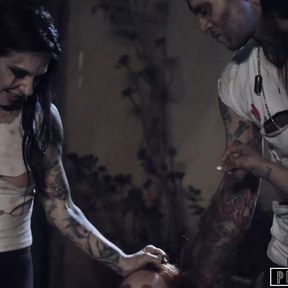 PURE TABOO Zombies Katrina Jade &amp; Joanna Angel Show No MERCY