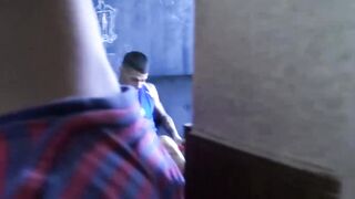 Throated #128 - Raw Bareback Foursome With Big Dick Latino Guys