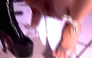 Angelica Sin and Chloe Dior get their pussies and ass fucked