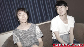 ”Japanese twink Fuji forms sixtynine before ass fucking”